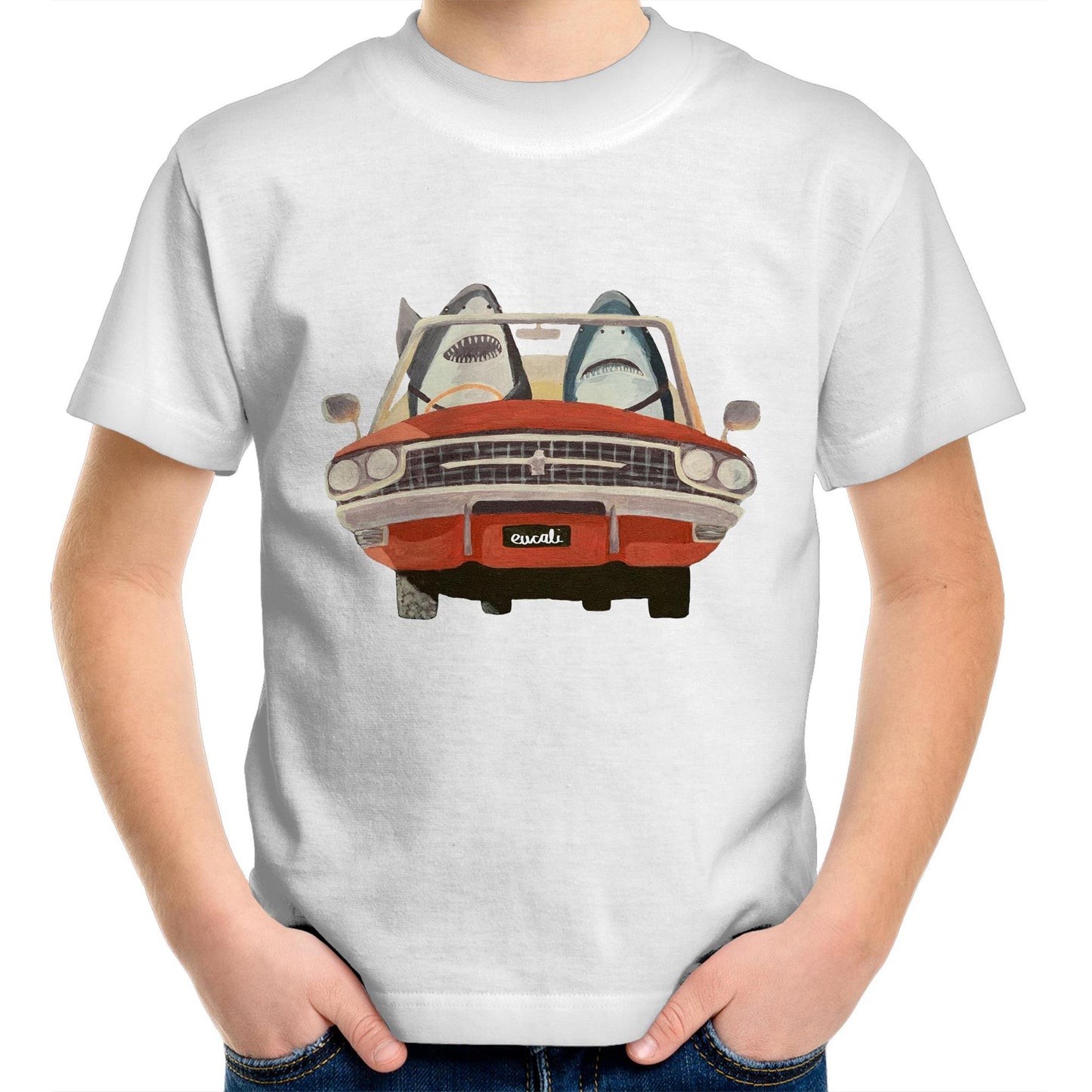 "Great white sharks" Kids T-Shirt