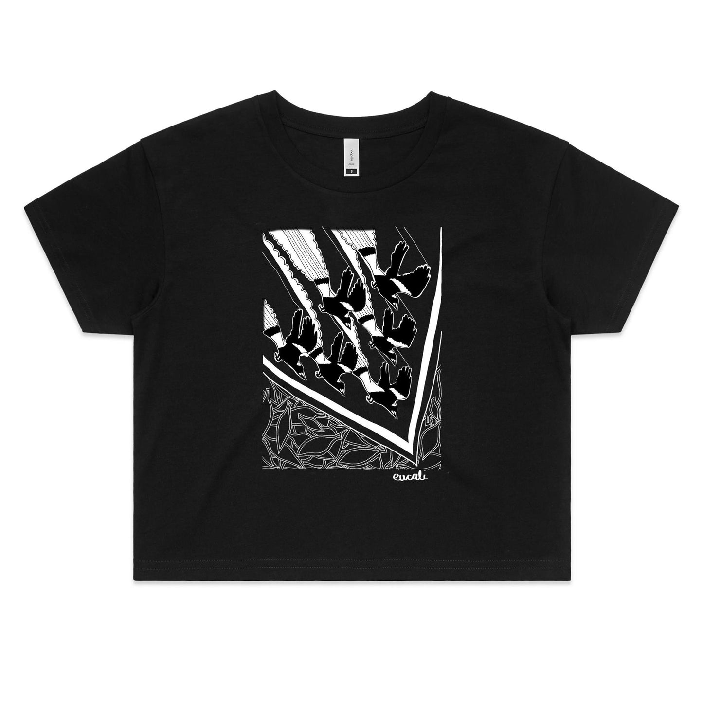 "MONOCHROME Maggie Season" Crop T-Shirt