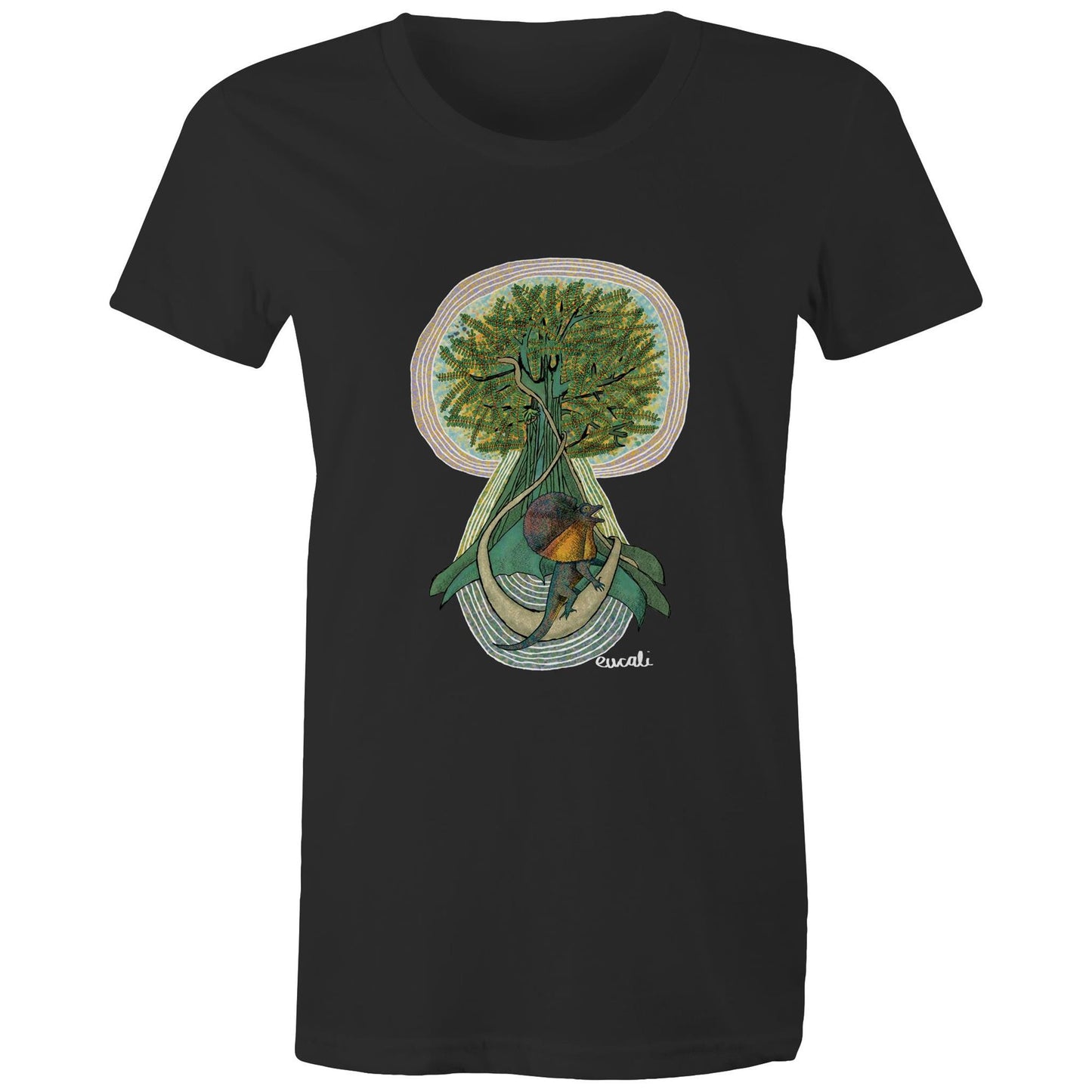 "Chlamydosaurus Kingii" T-Shirt (women's fit)