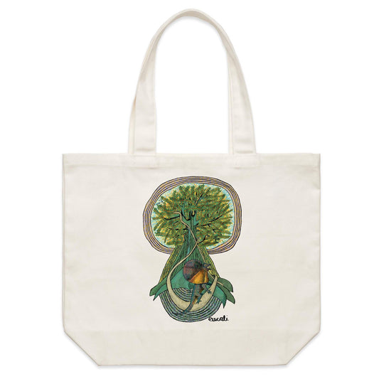 "Chlamydosaurus Kingii" Canvas Tote Bag