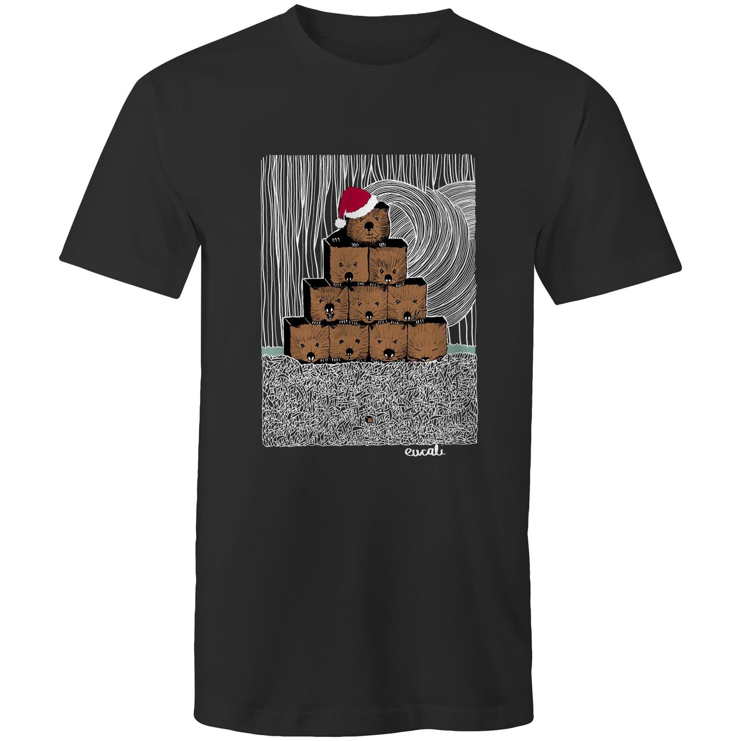 "CHRISTMAS Wombats³" T-Shirt (unisex fit)