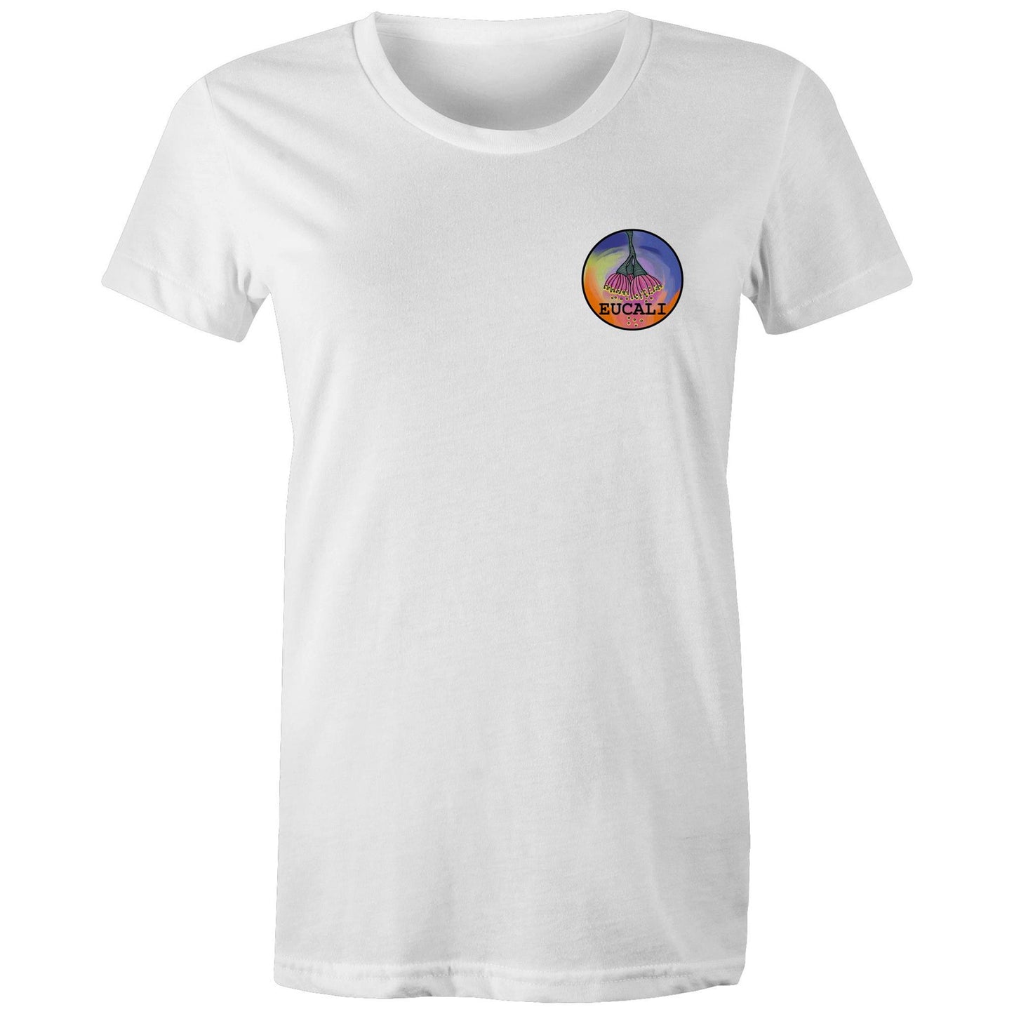 "Eucali, I Love Colour" T-Shirt (women's fit)