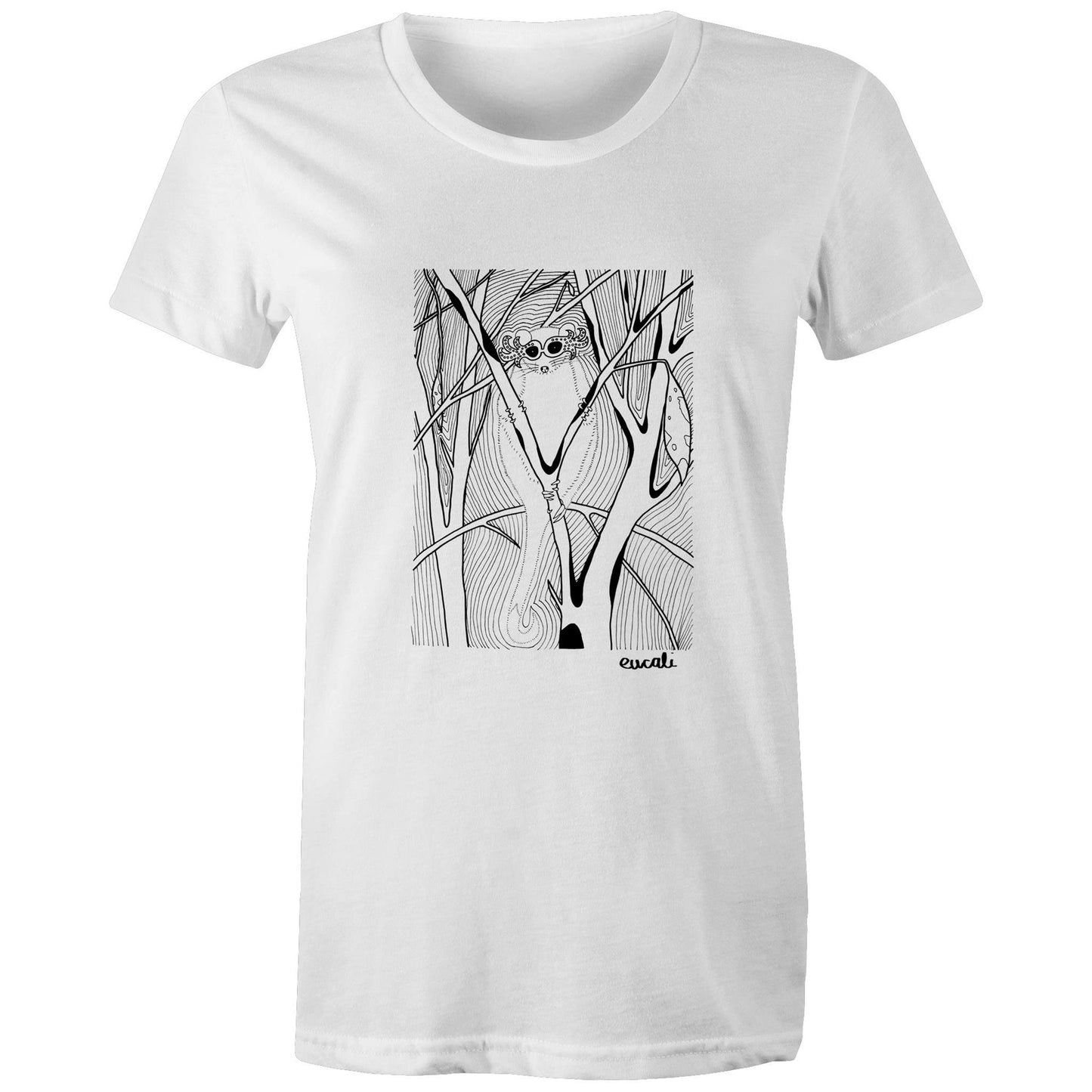 "MONOCHROME Hello Possum" T-Shirt (women's fit)