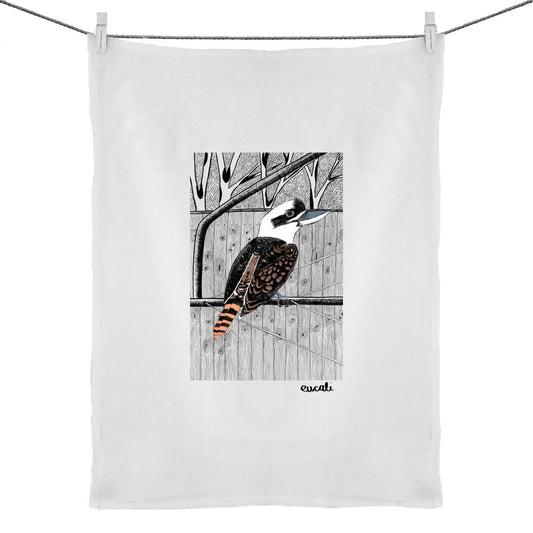 "King of the Bush" Tea Towel