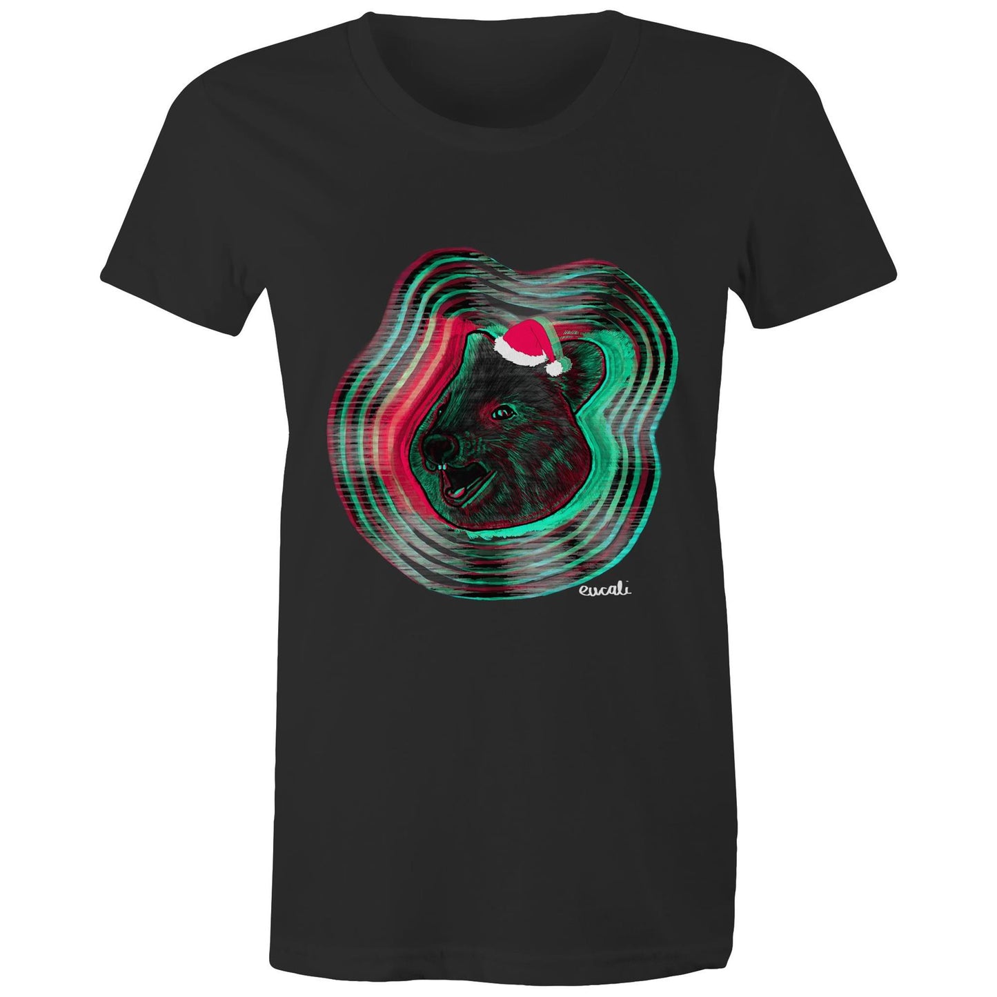 "It's a CHRISTMAS Quokka" T-Shirt (women's fit)