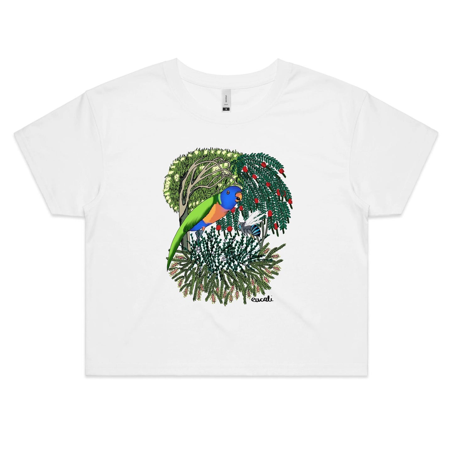 "Pollination" Crop T-Shirt