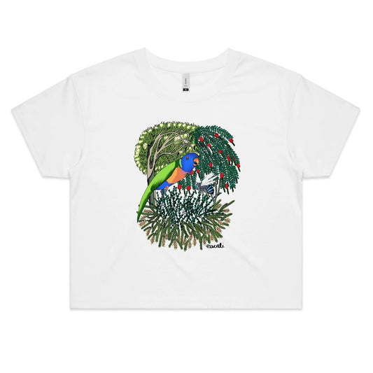 "Pollination" Crop T-Shirt