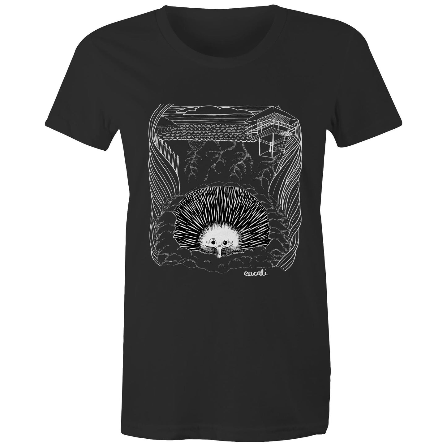 "MONOCHROME Echidna SLC" T-Shirt (women's fit)