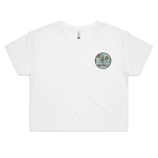 "Eucali, Bushland Paradise" Crop T-Shirt