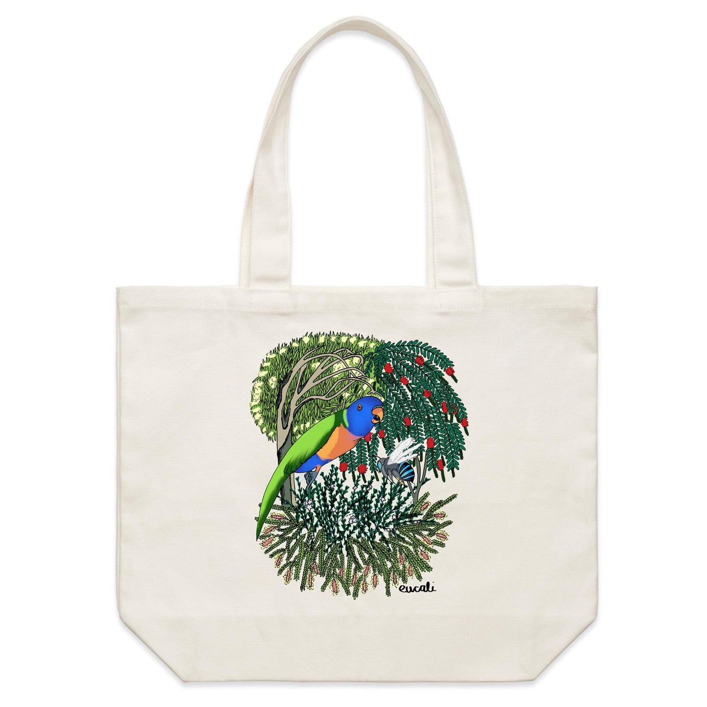 "Pollination" Canvas Tote Bag