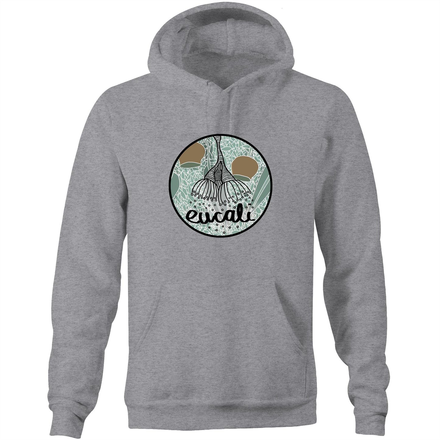 "Eucali, Bushland Paradise" Hoodie with pocket