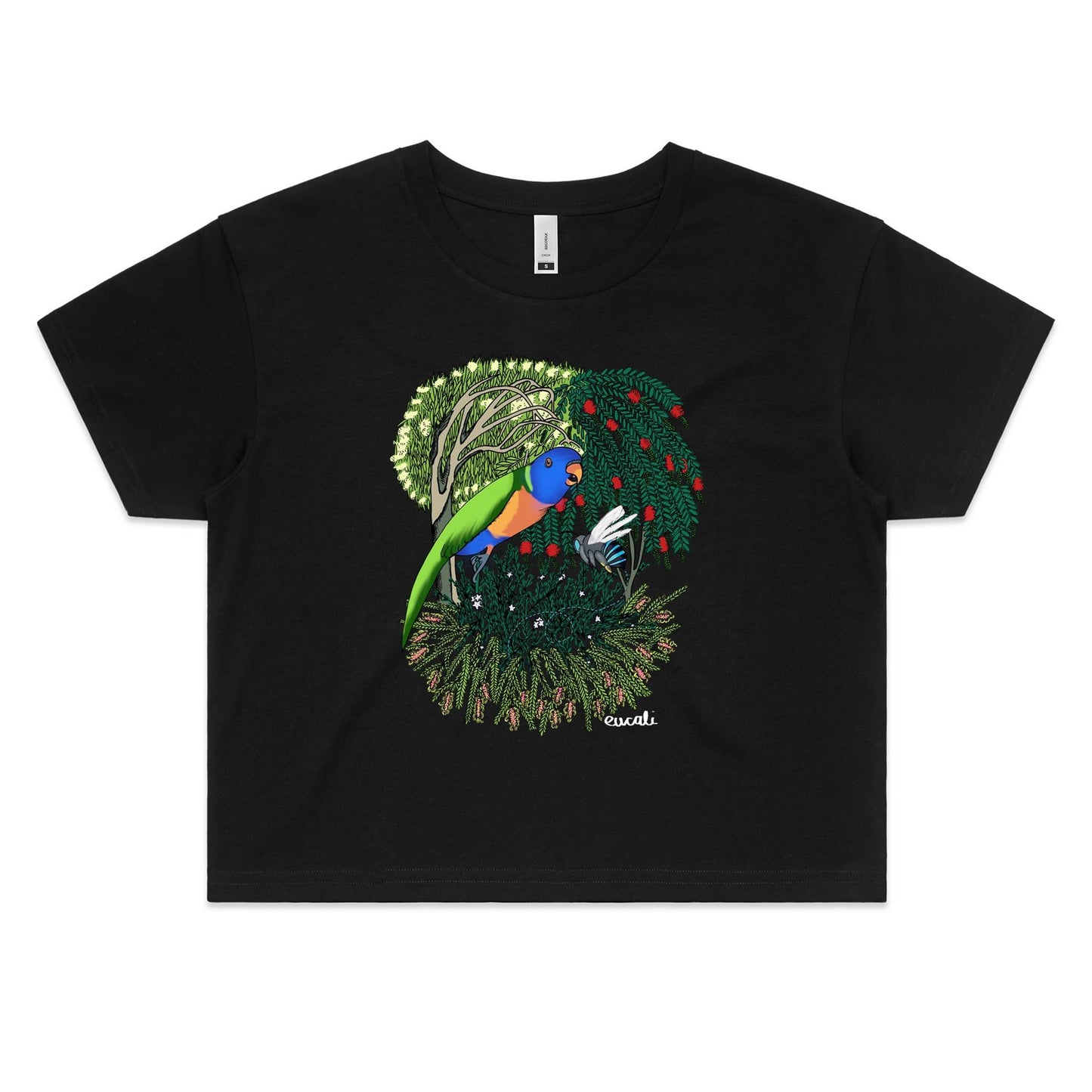 "Pollination" Crop T-Shirt