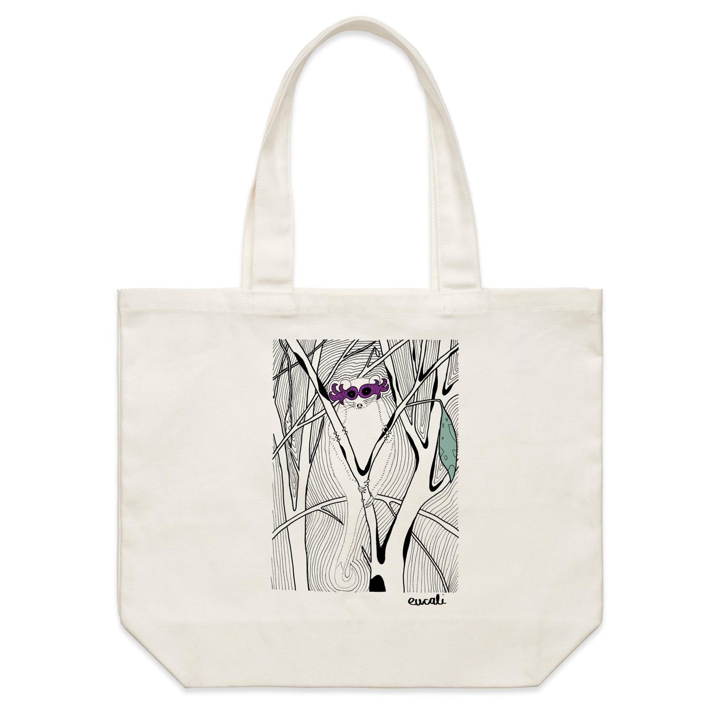 "Hello Possum" Canvas Tote Bag