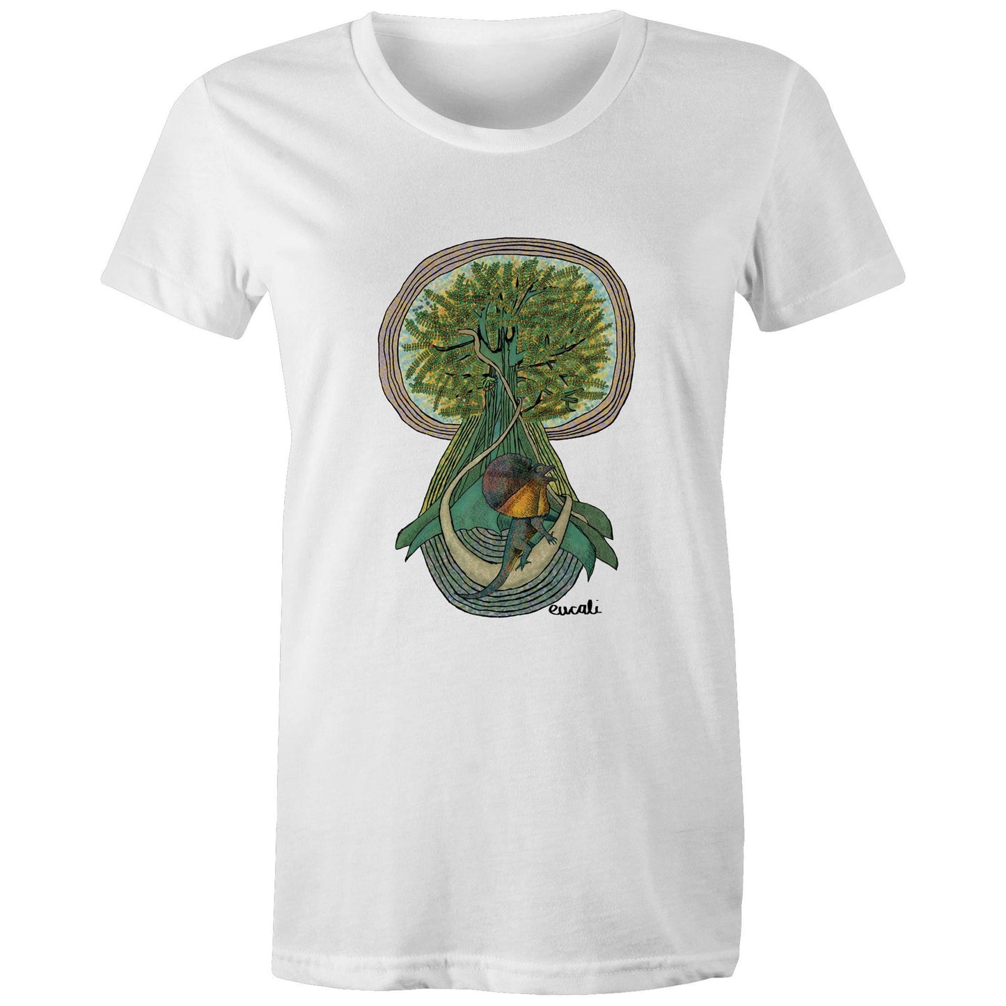 "Chlamydosaurus Kingii" T-Shirt (women's fit)