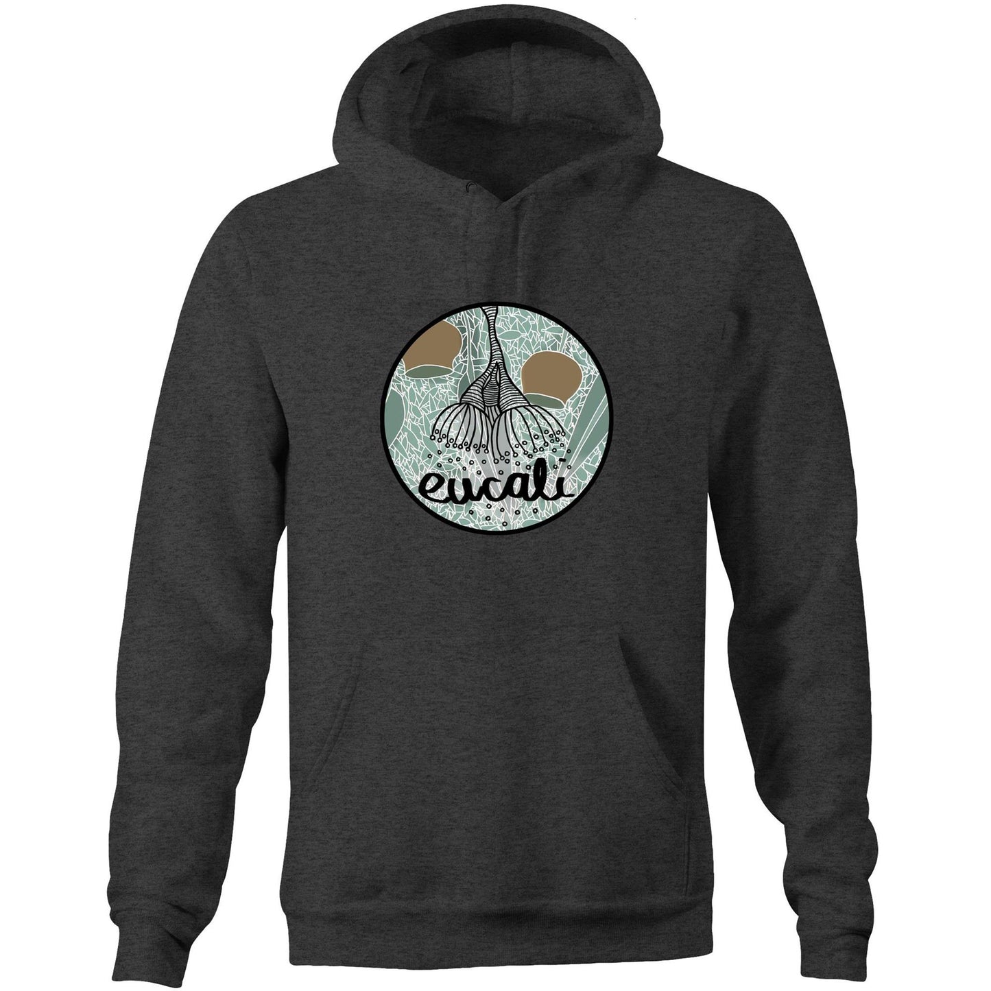 "Eucali, Bushland Paradise" Hoodie with pocket