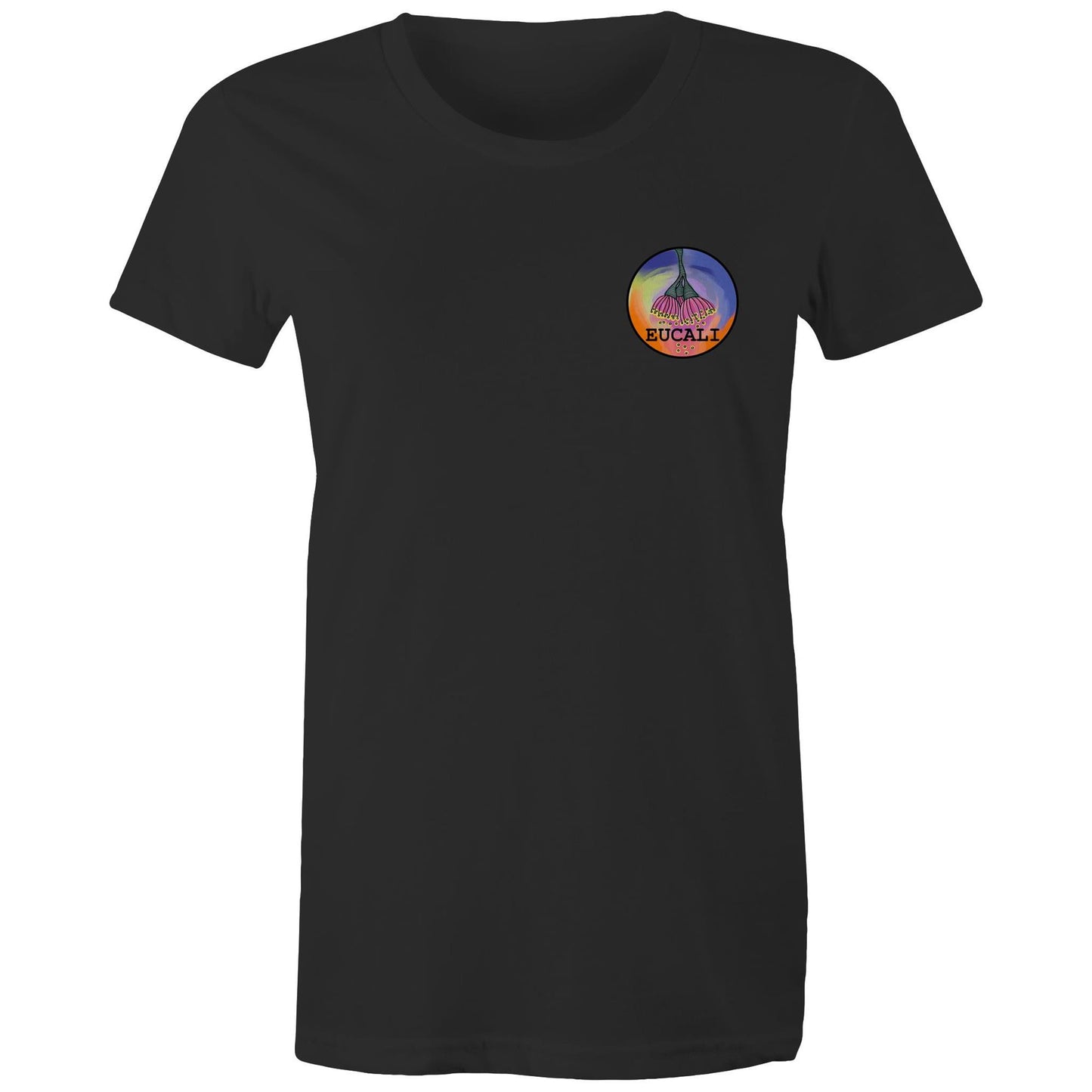 "Eucali, I Love Colour" T-Shirt (women's fit)