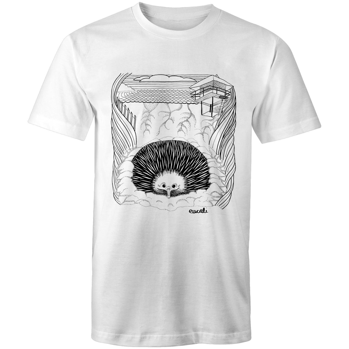 "MONOCHROME Echidna SLC" T-Shirt (unisex fit)