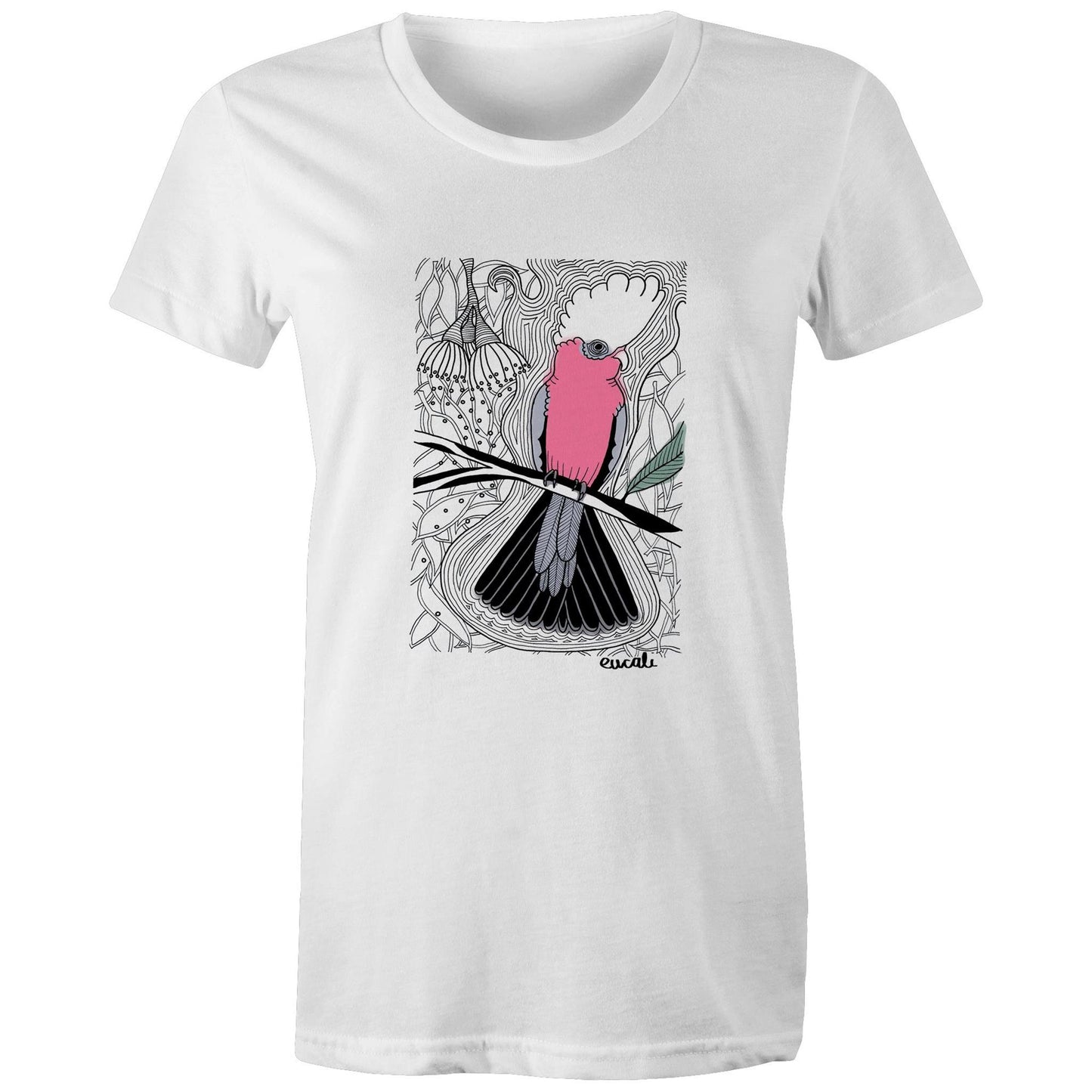 "Flaming Galah" T-Shirt (women's fit)