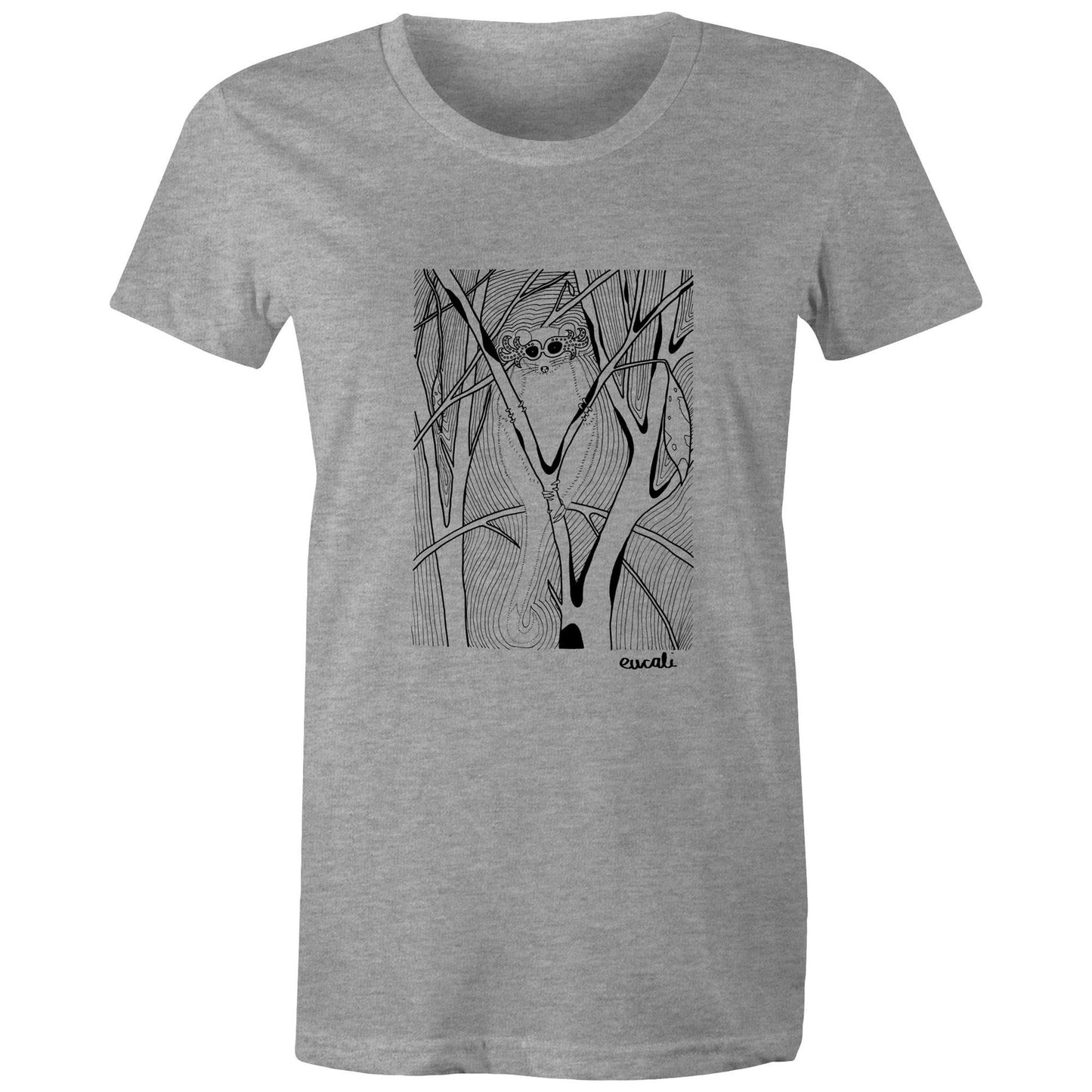 "MONOCHROME Hello Possum" T-Shirt (women's fit)