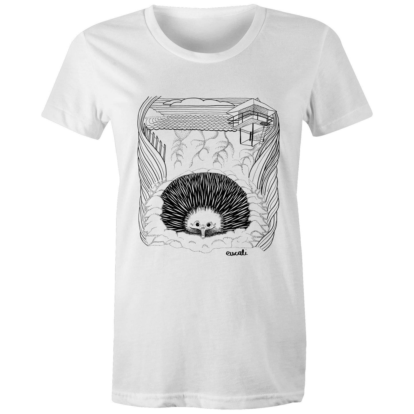 "MONOCHROME Echidna SLC" T-Shirt (women's fit)