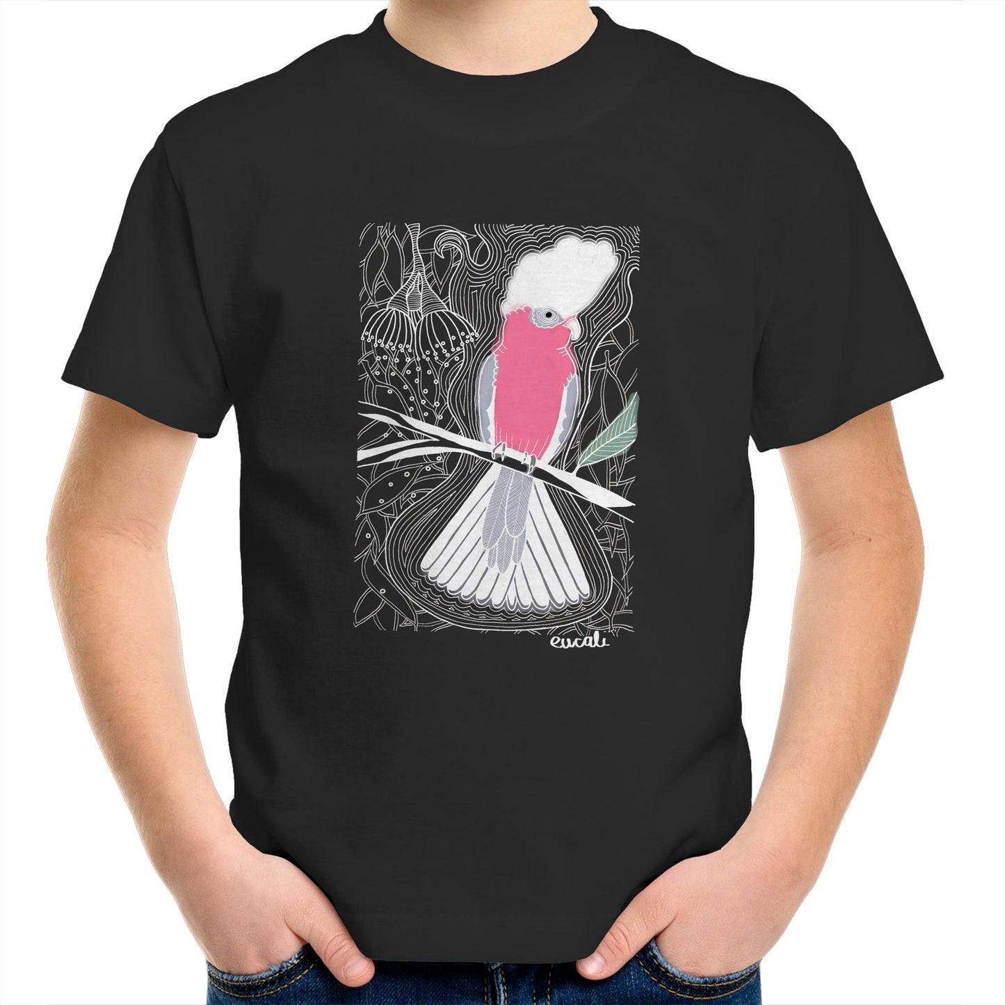 "Flaming Galah" Kids T-Shirt